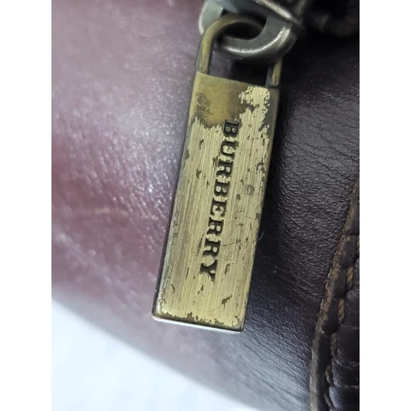 Burberry Haymarket Check Flap Crossbody Bag - Picture 13 of 14
